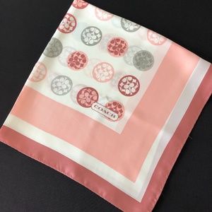 COACH SILK SCARF